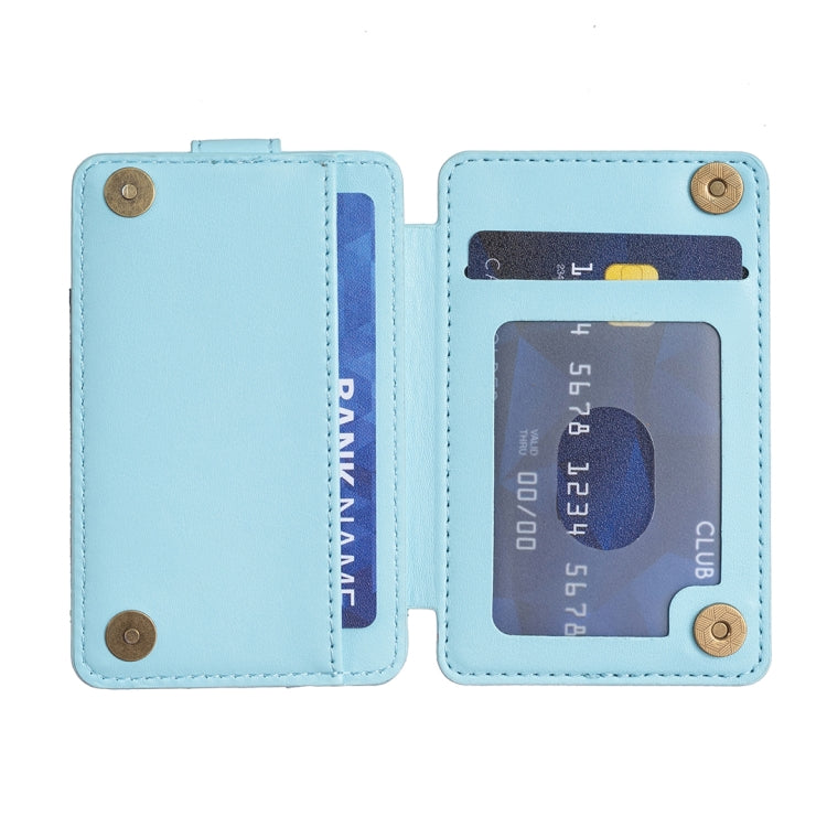 BFK03 Metal Ring Card Bag Mobile Phone Back Sticker