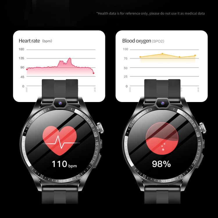 L01 1.43 inch IP67 Waterproof 4G Android 9.0 Smart Watch Support Face Recognition / GPS, Specification:4G+