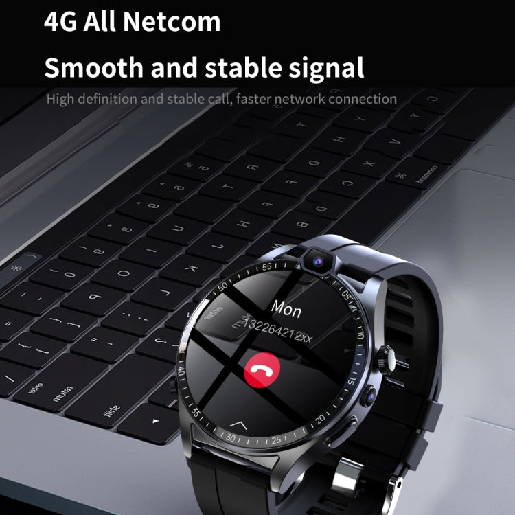 L01 1.43 inch IP67 Waterproof 4G Android 9.0 Smart Watch Support Face Recognition / GPS, Specification:4G+