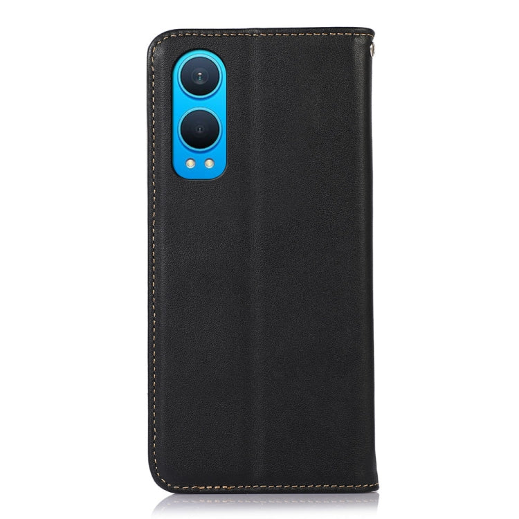 For OnePlus Nord CE4 Lite KHAZNEH Nappa Top Layer Cowhide Leather Phone Case