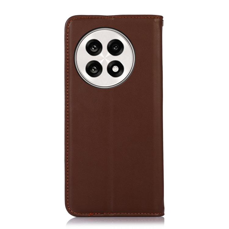 For OnePlus Ace 5 Pro / Ace 5 / 13R KHAZNEH Nappa Top Layer Cowhide Leather Phone Case