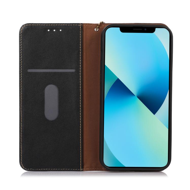 For OnePlus 15 KHAZNEH Nappa Top Layer Cowhide Leather Phone Case