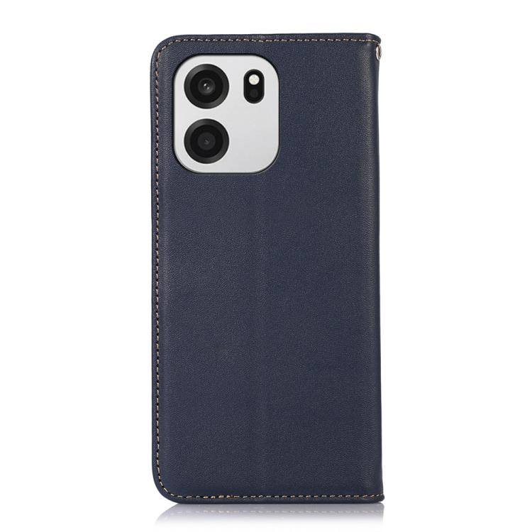 For OnePlus Turbo 6V / Turbo 6 KHAZNEH Nappa Top Layer Cowhide Leather Phone Case