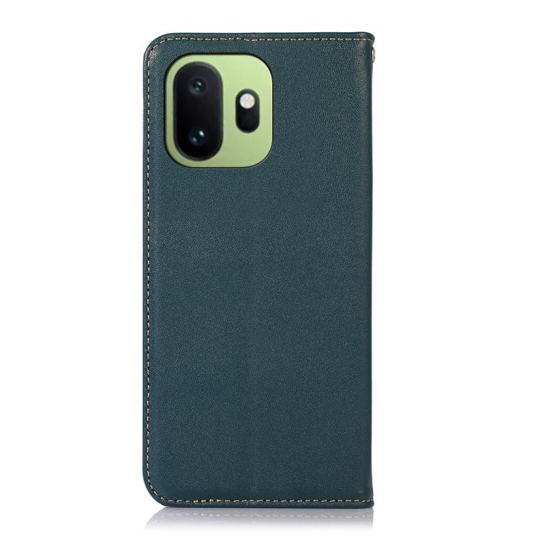 For OnePlus 15T KHAZNEH Nappa Top Layer Cowhide Leather Phone Case