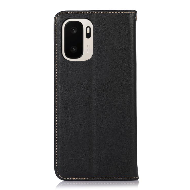 For OnePlus Ace 6 Ultra KHAZNEH Nappa Top Layer Cowhide Leather Phone Case