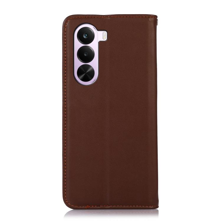 For OnePlus Nord CE6 Lite 5G Global KHAZNEH Nappa Top Layer Cowhide Leather Phone Case
