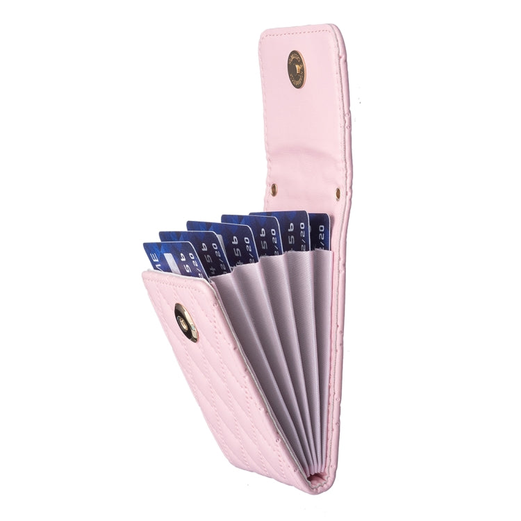 BFK08 Vertical Card Bag Mobile Phone Back Sticker