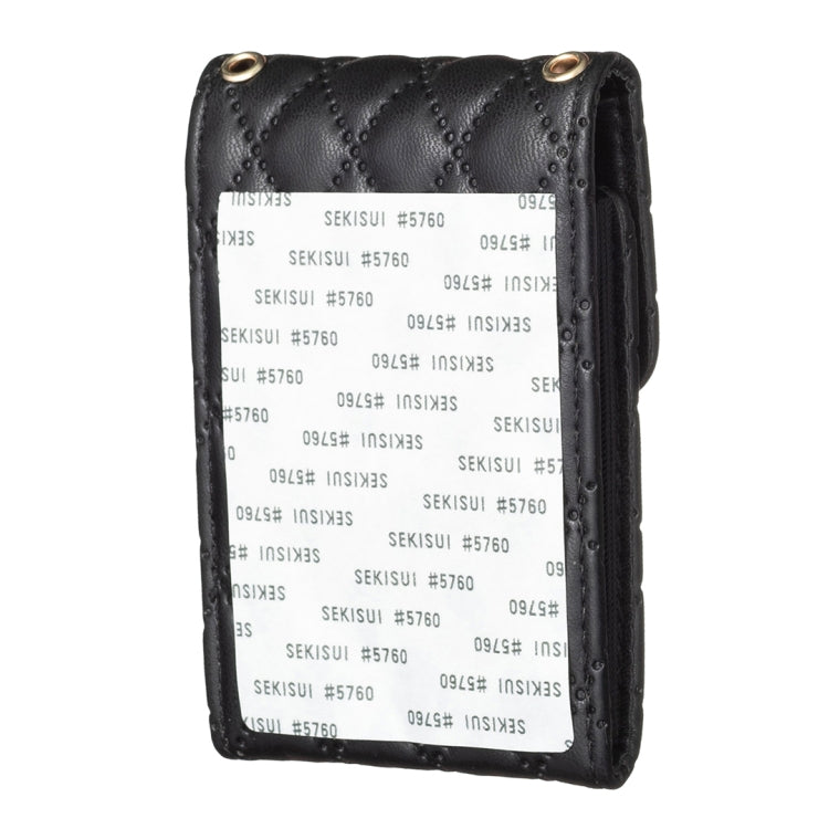 BFK08 Vertical Card Bag Mobile Phone Back Sticker