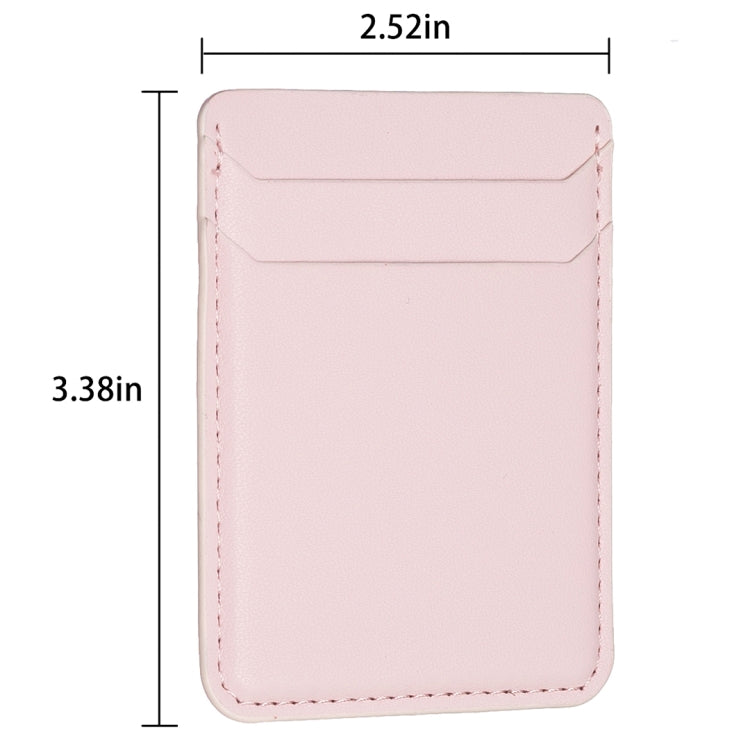 BFK12 R20 Texture Card Bag Mobile Phone Back Sticker