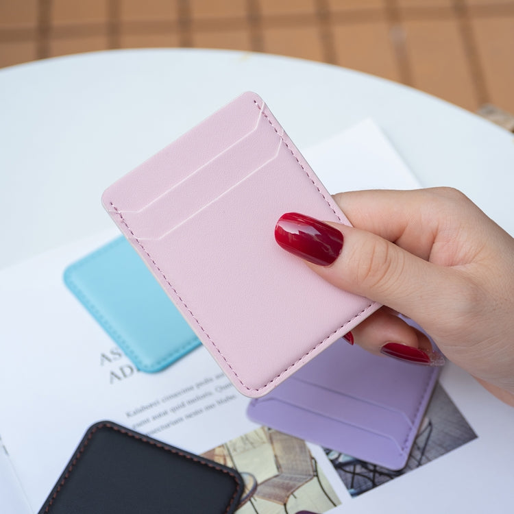 BFK12 R20 Texture Card Bag Mobile Phone Back Sticker