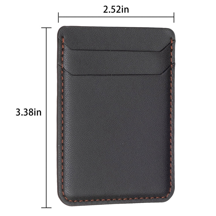 BFK12 R20 Texture Card Bag Mobile Phone Back Sticker
