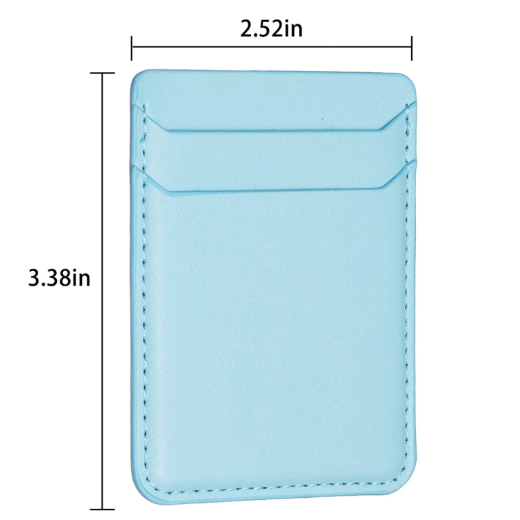 BFK12 R20 Texture Card Bag Mobile Phone Back Sticker
