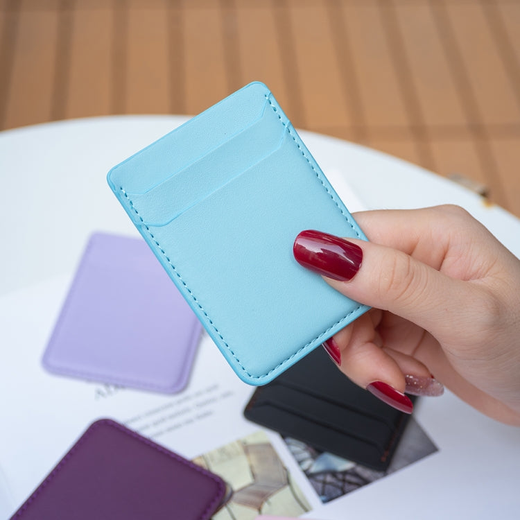 BFK12 R20 Texture Card Bag Mobile Phone Back Sticker