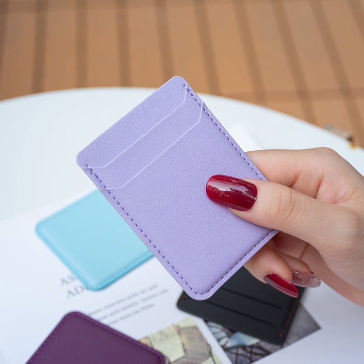 BFK12 R20 Texture Card Bag Mobile Phone Back Sticker