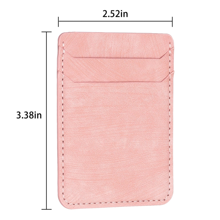 BFK13 Frosted Card Bag Mobile Phone Back Sticker