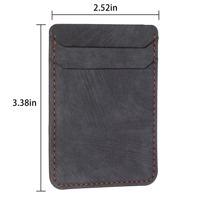 BFK13 Frosted Card Bag Mobile Phone Back Sticker