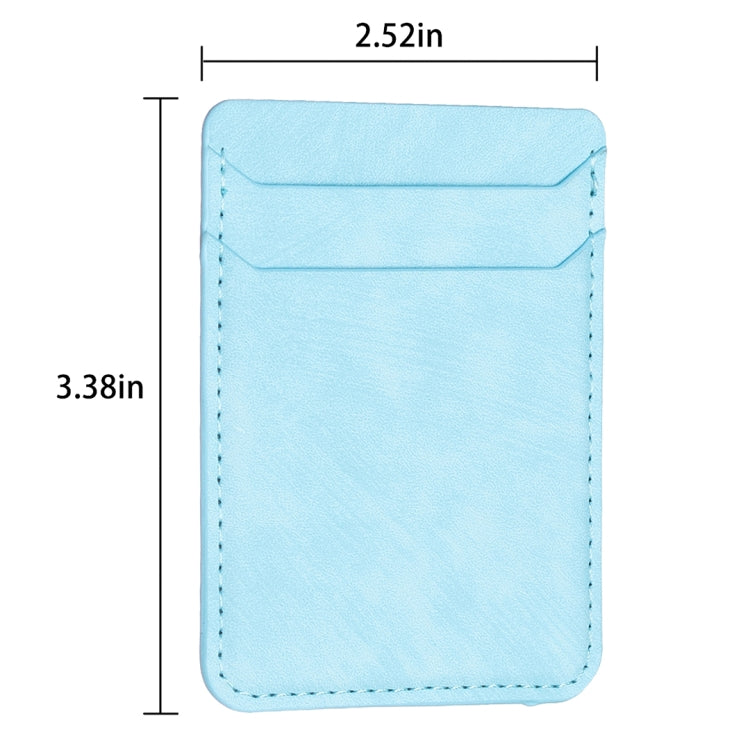 BFK13 Frosted Card Bag Mobile Phone Back Sticker