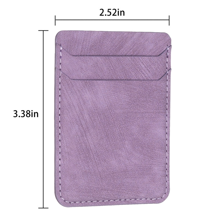 BFK13 Frosted Card Bag Mobile Phone Back Sticker