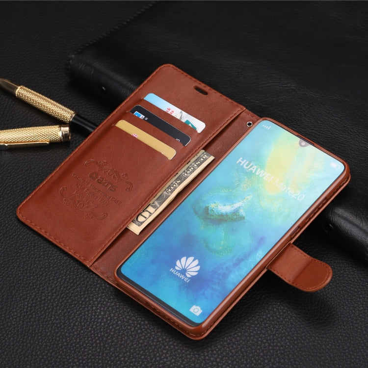 For Huawei Mate 20 / 20X AZNS Sheepskin Texture Horizontal Flip Leather Case with Holder & Card Slots & Wallet