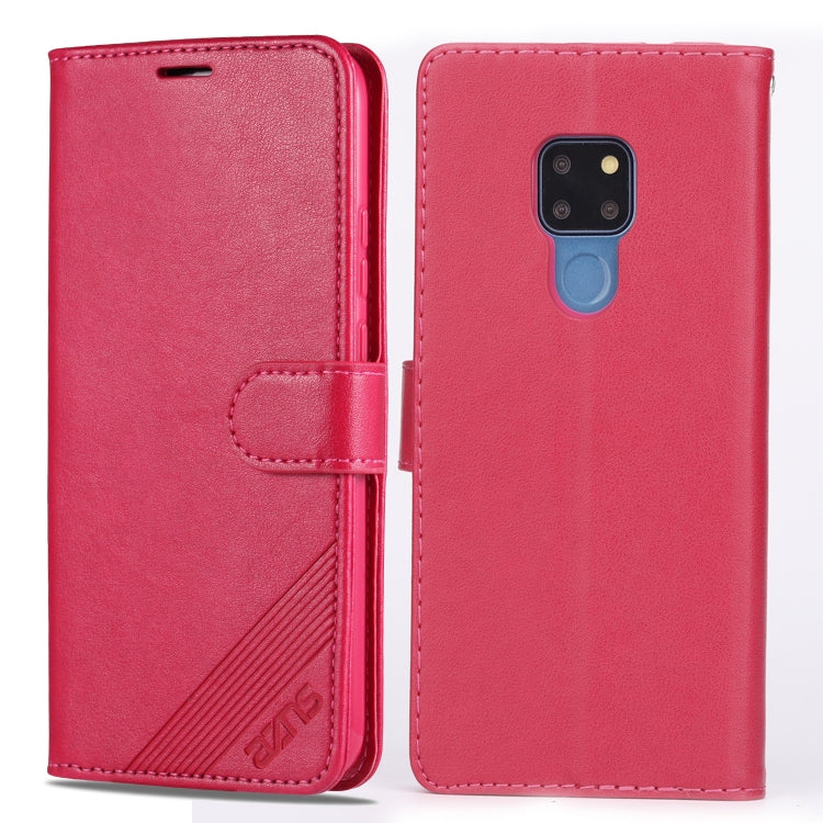For Huawei Mate 20 / 20X AZNS Sheepskin Texture Horizontal Flip Leather Case with Holder & Card Slots & Wallet