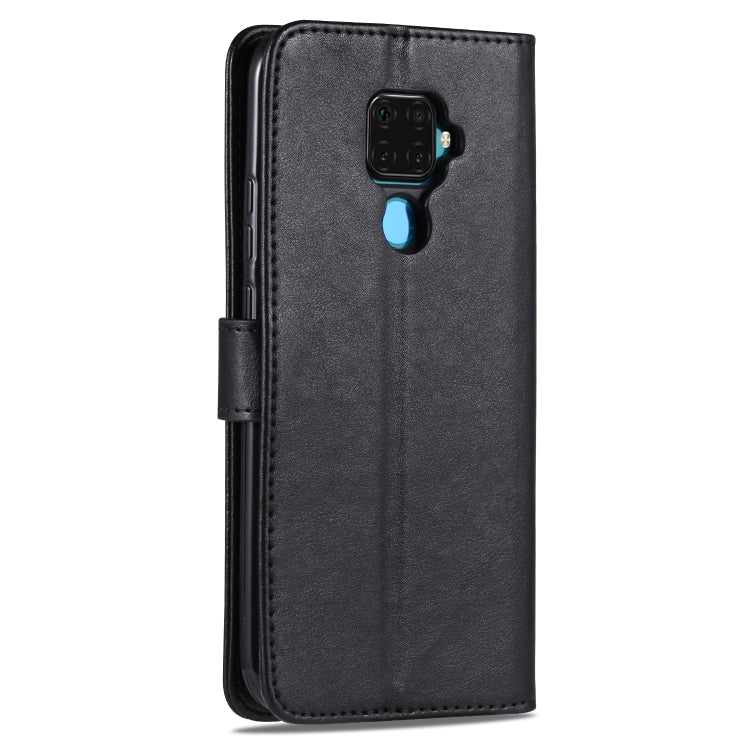 For Huawei Mate 30 Lite / Nova 5i Pro AZNS Sheepskin Texture Horizontal Flip Leather Case with Holder & Card Slots & Wallet