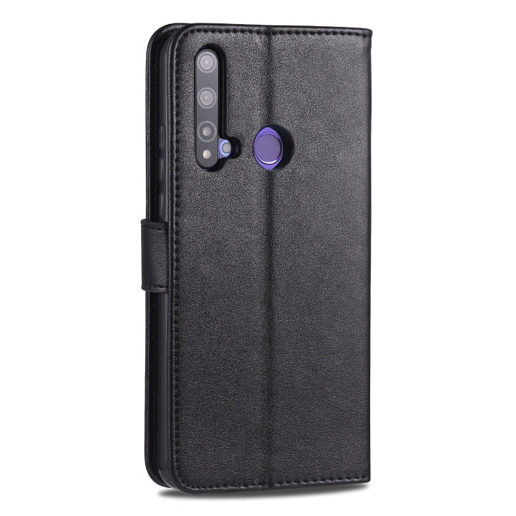 For Huawei Nova 5i / P20 Lite(2019) AZNS Sheepskin Texture Horizontal Flip Leather Case with Holder & Card Slots & Wallet