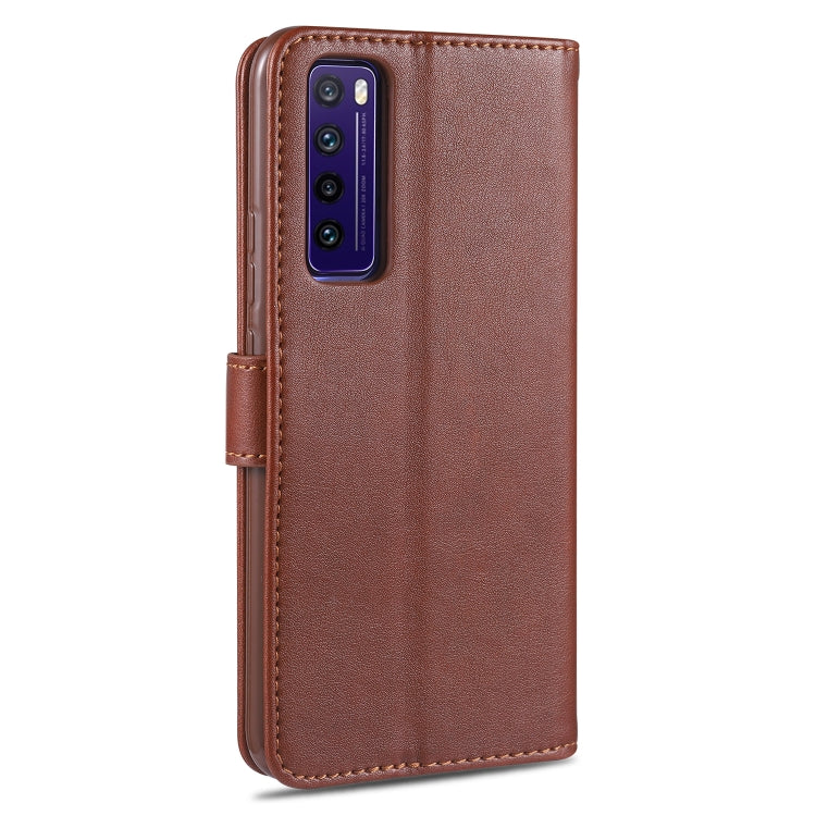 For Huawei Nova 7 / 7 Pro AZNS Sheepskin Texture Horizontal Flip Leather Case with Holder & Card Slots & Wallet