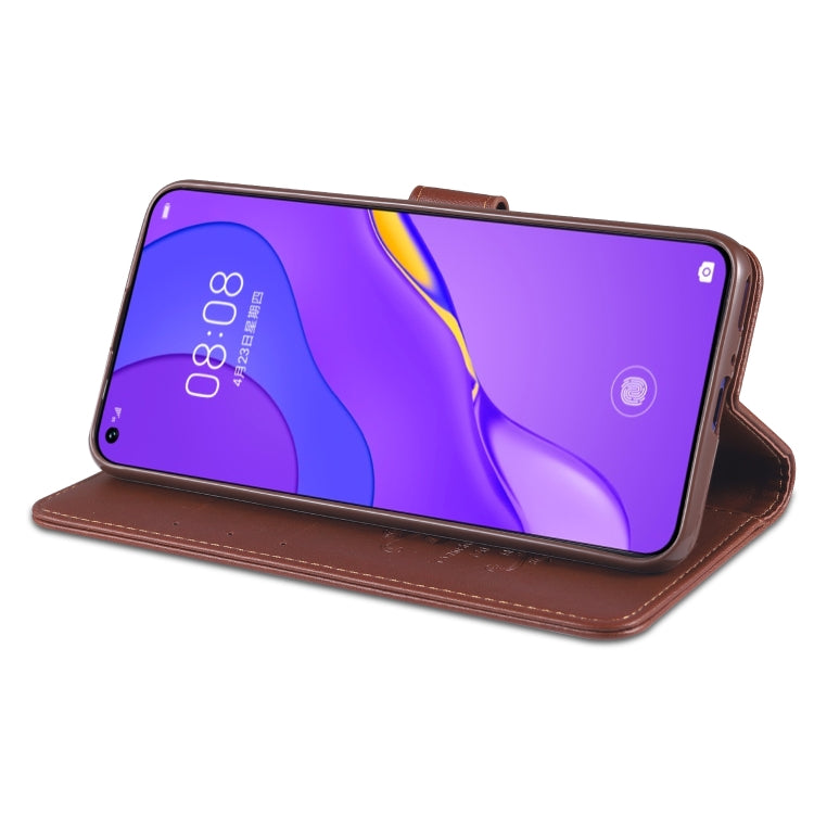 For Huawei Nova 7 / 7 Pro AZNS Sheepskin Texture Horizontal Flip Leather Case with Holder & Card Slots & Wallet