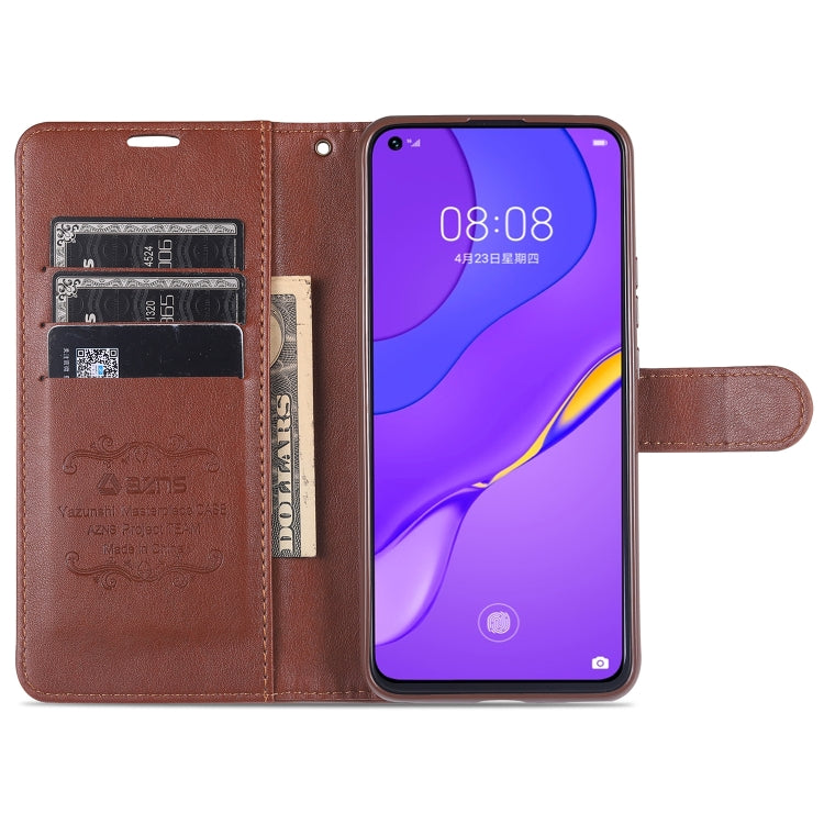 For Huawei Nova 7 / 7 Pro AZNS Sheepskin Texture Horizontal Flip Leather Case with Holder & Card Slots & Wallet