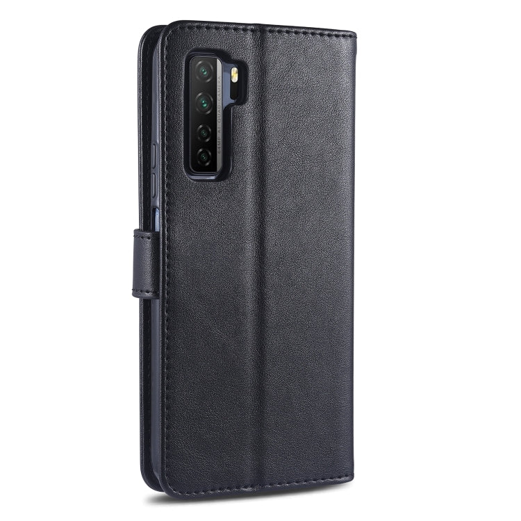 For Huawei Nova 7 SE AZNS Sheepskin Texture Horizontal Flip Leather Case with Holder & Card Slots & Wallet