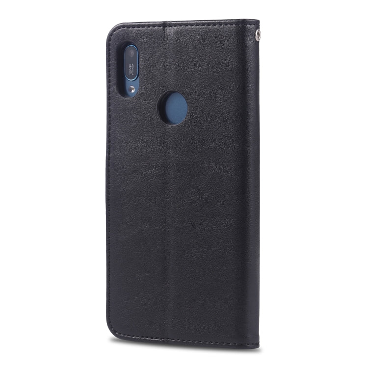 For Huawei Y6(2019) / Enjoy 9E AZNS Sheepskin Texture Horizontal Flip Leather Case with Holder & Card Slots & Wallet