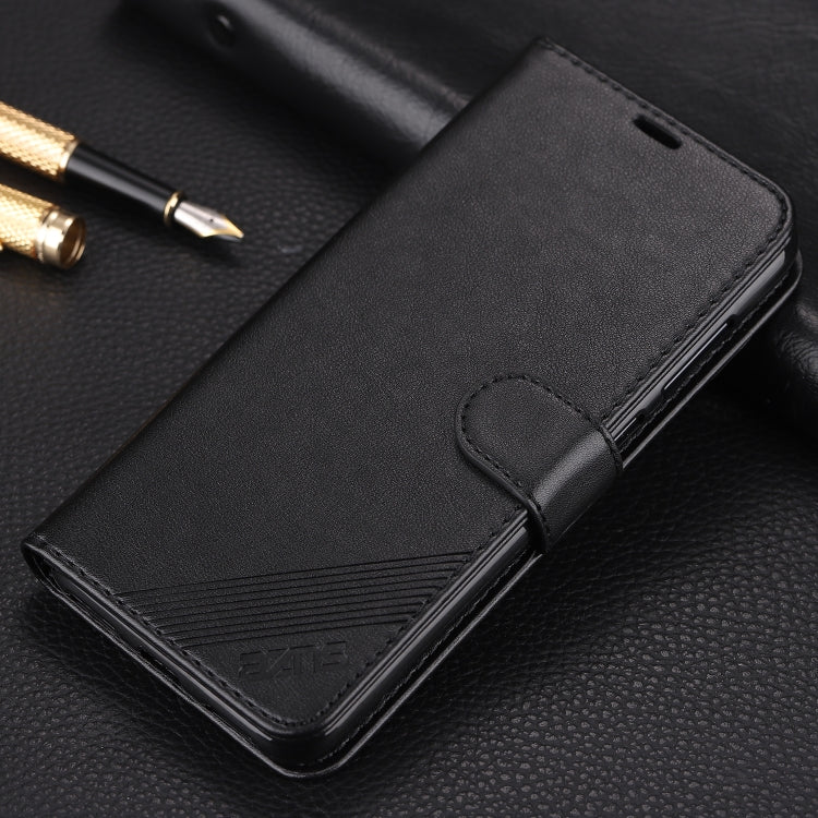 For Huawei Enjoy 9 AZNS Sheepskin Texture Horizontal Flip Leather Case with Holder & Card Slots & Wallet