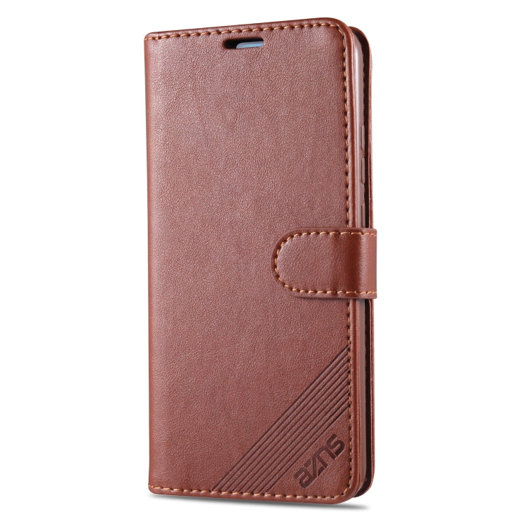 For Huawei Enjoy 10e AZNS Sheepskin Texture Horizontal Flip Leather Case with Holder & Card Slots & Wallet