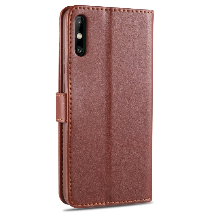 For Huawei Enjoy 10e AZNS Sheepskin Texture Horizontal Flip Leather Case with Holder & Card Slots & Wallet