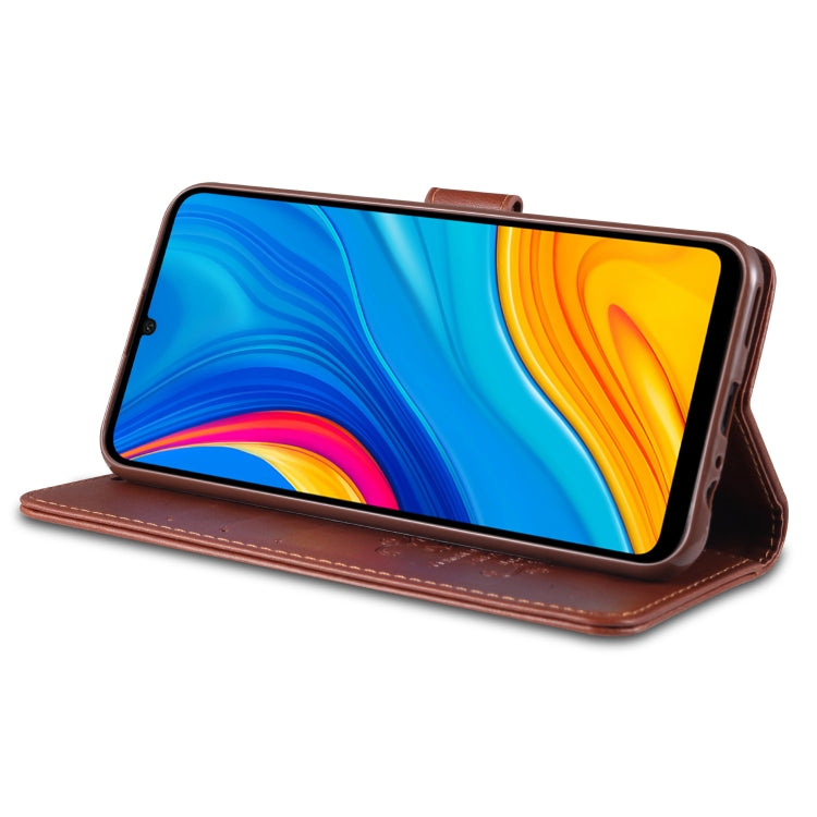 For Huawei Enjoy 10e AZNS Sheepskin Texture Horizontal Flip Leather Case with Holder & Card Slots & Wallet