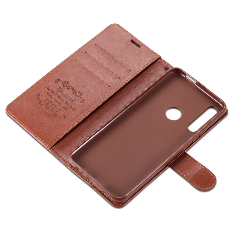 For Huawei Enjoy 10 Plus / P Smart Z AZNS Sheepskin Texture Horizontal Flip Leather Case with Holder & Card Slots & Wallet