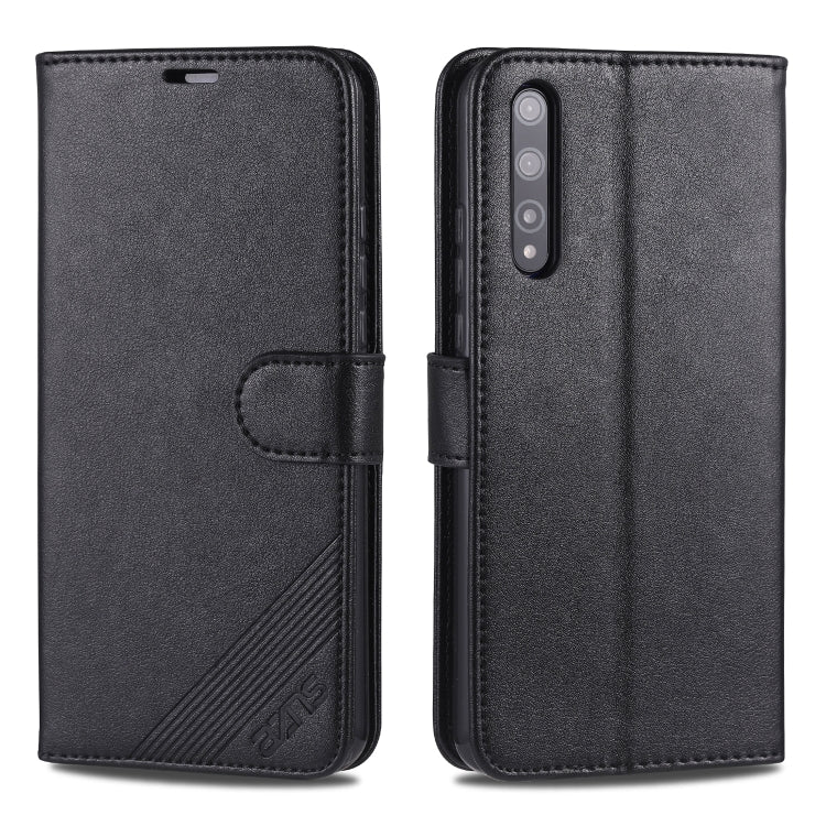 For Huawei Enjoy 10s / Honor 20 Lite AZNS Sheepskin Texture Horizontal Flip Leather Case with Holder & Card Slots & Wallet