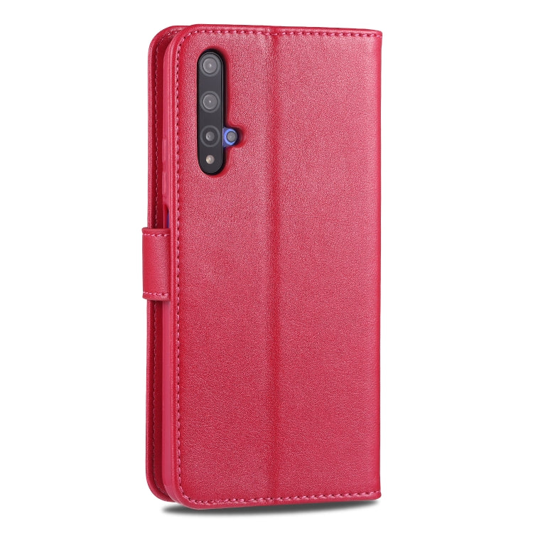For Huawei Honor 20 AZNS Sheepskin Texture Horizontal Flip Leather Case with Holder & Card Slots & Wallet
