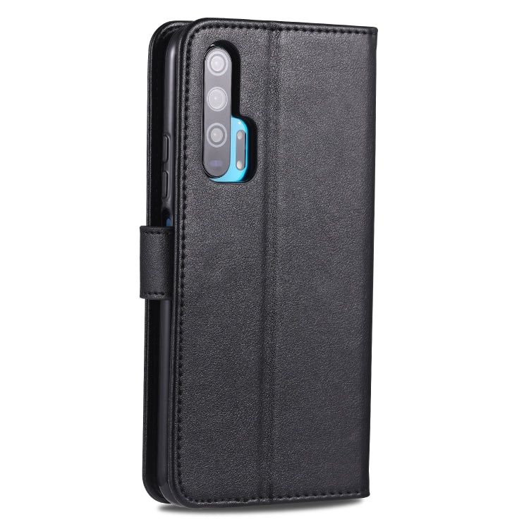 For Huawei Honor 20 Pro AZNS Sheepskin Texture Horizontal Flip Leather Case with Holder & Card Slots & Wallet