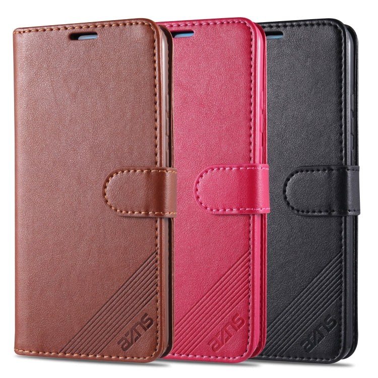For Huawei Honor 20 Pro AZNS Sheepskin Texture Horizontal Flip Leather Case with Holder & Card Slots & Wallet
