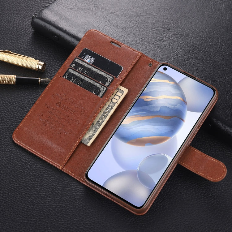 For Huawei Honor 30 / 30 Pro AZNS Sheepskin Texture Horizontal Flip Leather Case with Holder & Card Slots & Wallet
