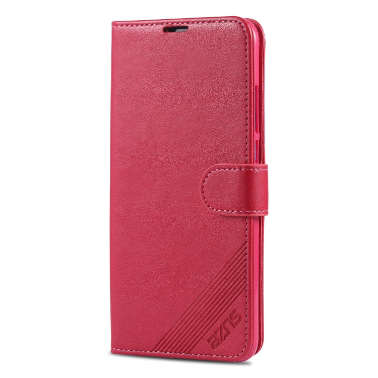 For Huawei Honor V20 AZNS Sheepskin Texture Horizontal Flip Leather Case with Holder & Card Slots & Wallet
