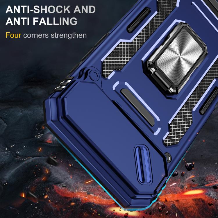 For iPhone Air Armor PC + TPU Camera Shield Phone Case