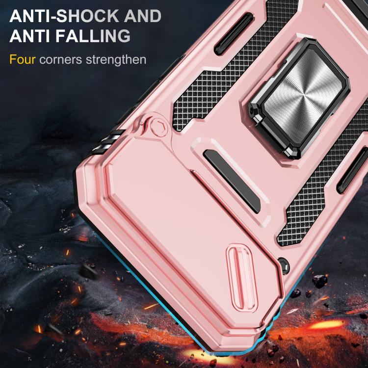 For iPhone Air Armor PC + TPU Camera Shield Phone Case