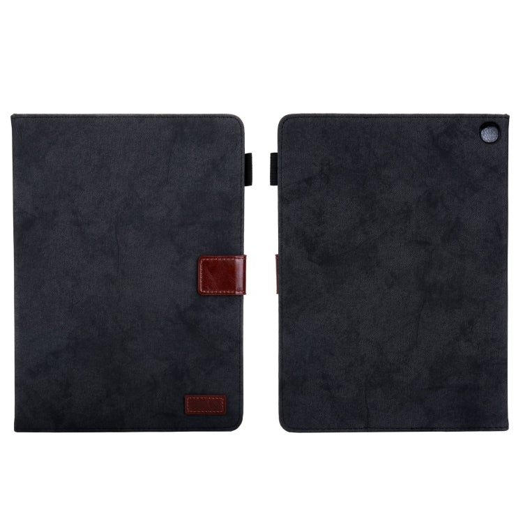 For Amazon Fire Max 11 2023 Cloth Texture Leather Smart Tablet Case