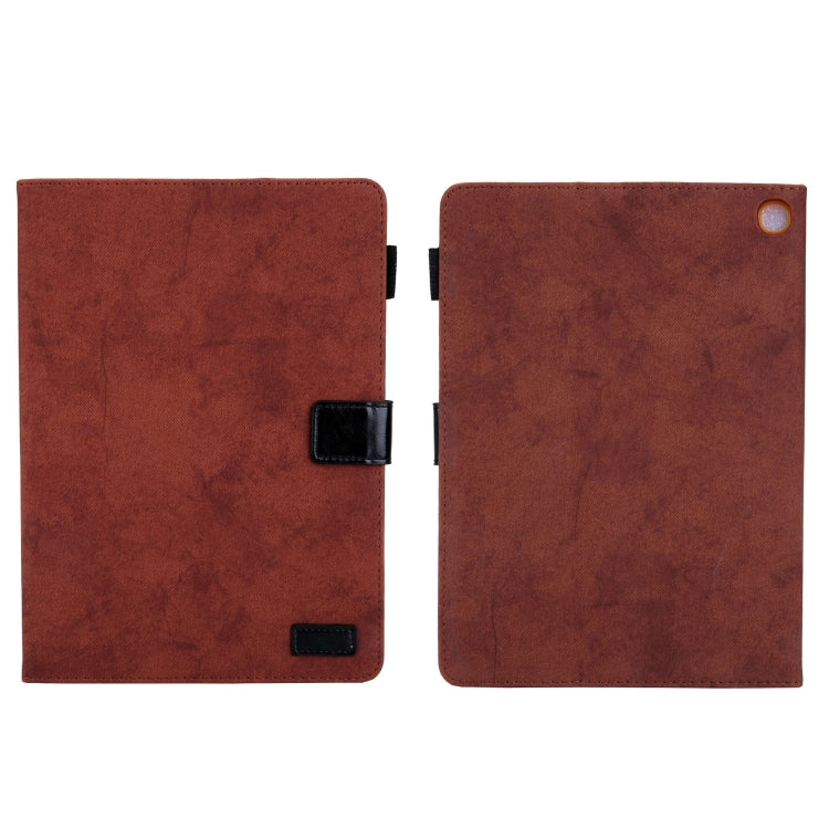 For Amazon Fire Max 11 2023 Cloth Texture Leather Smart Tablet Case