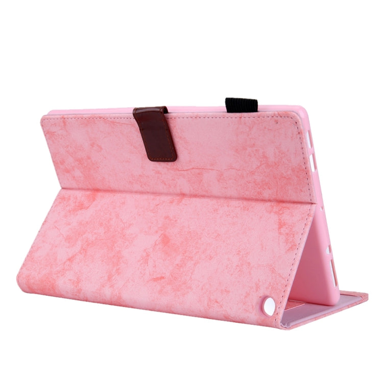 For Amazon Fire Max 11 2023 Cloth Texture Leather Smart Tablet Case