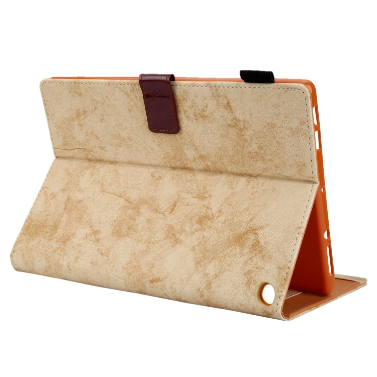 For Amazon Fire Max 11 2023 Cloth Texture Leather Smart Tablet Case