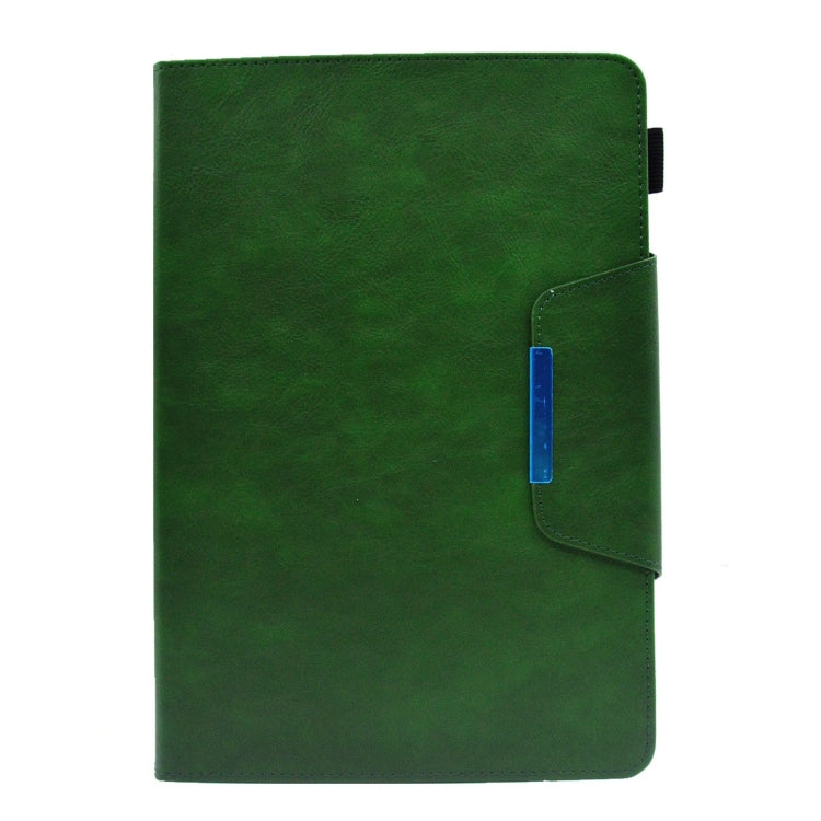 For Amazon Fire Max 11 2023 Suede Cross Texture Magnetic Clasp Leather Tablet Case