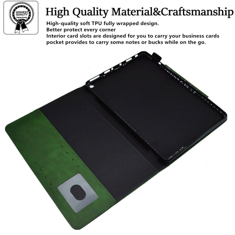 For Amazon Fire Max 11 2023 Suede Cross Texture Magnetic Clasp Leather Tablet Case